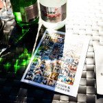 Speisekarte für den Abend